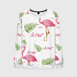 Мужской свитшот Lil Peep: Pink Flamingo