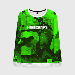 Мужской свитшот Minecraft: Green World