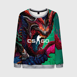 Мужской свитшот CS GO hyper beast skin