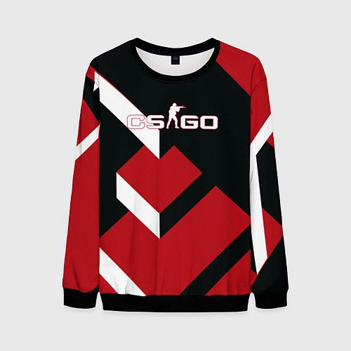 Мужской свитшот CS:GO Cyrex Style / 3D-Черный – фото 1