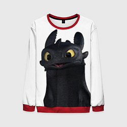 Свитшот мужской Черная фурия, цвет: 3D-красный