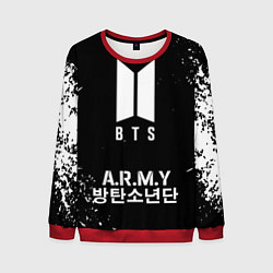 Свитшот мужской BTS ARMY, цвет: 3D-красный