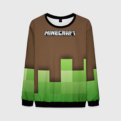 Мужской свитшот Minecraft - Логотип
