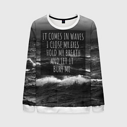 Мужской свитшот Bring Me The Horizon - it comes in waves