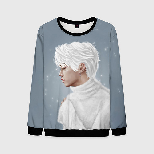 Мужской свитшот Stray Kids / 3D-Черный – фото 1