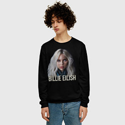 Свитшот мужской BILLIE EILISH, цвет: 3D-черный — фото 2