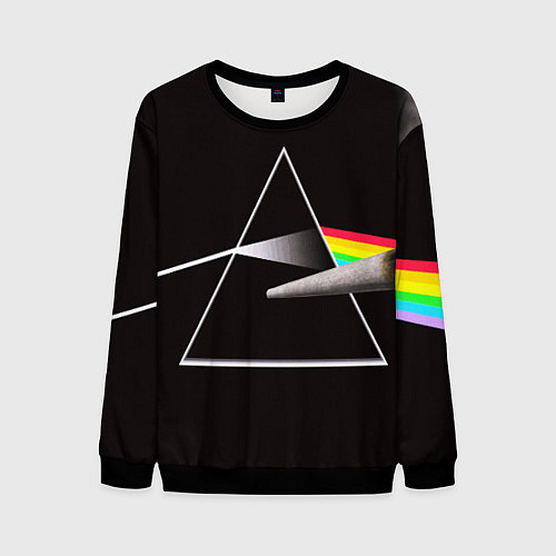 Мужской свитшот PINK FLOYD / 3D-Черный – фото 1
