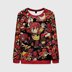 Свитшот мужской UNDERTALE CHARA, цвет: 3D-красный