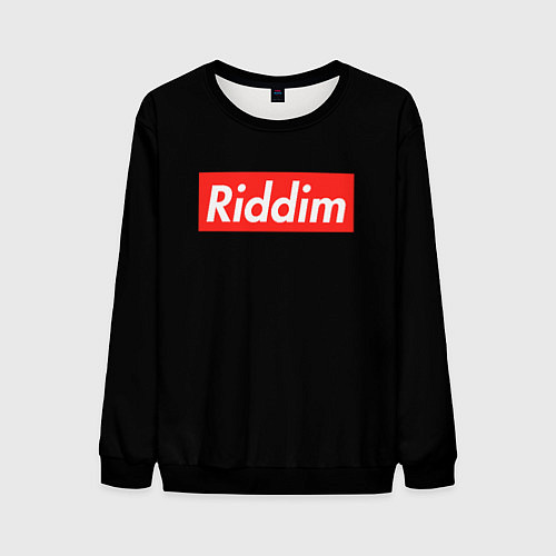 Мужской свитшот Riddim / 3D-Черный – фото 1