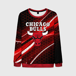 Свитшот мужской CHICAGO BULLS, цвет: 3D-красный