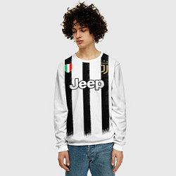 Свитшот мужской Juventus home 20-21, цвет: 3D-белый — фото 2