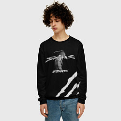 Свитшот мужской XXXTENTACION SKINS, цвет: 3D-черный — фото 2