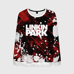 Свитшот мужской Linkin Park, цвет: 3D-белый