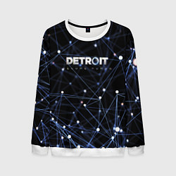 Свитшот мужской Detroit:Become Human Exclusive, цвет: 3D-белый