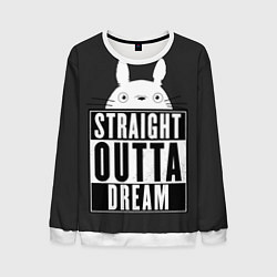 Мужской свитшот Тоторо Straight outta dream