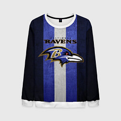 Свитшот мужской Baltimore Ravens, цвет: 3D-белый