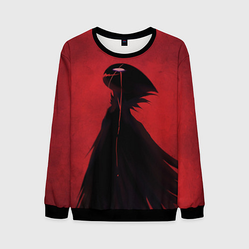 Мужской свитшот Hollow Knight / 3D-Черный – фото 1