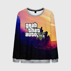 Свитшот мужской GTA 5, цвет: 3D-меланж