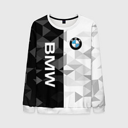 Свитшот мужской BMW, цвет: 3D-белый