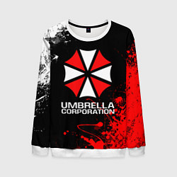 Свитшот мужской UMBRELLA CORPORATION, цвет: 3D-белый