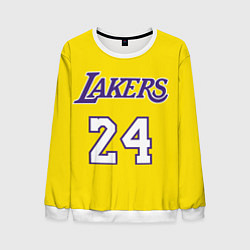 Свитшот мужской Kobe Bryant 24, цвет: 3D-белый