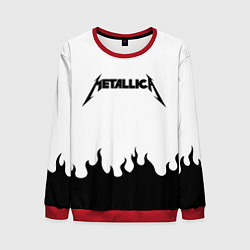 Свитшот мужской METALLICA, цвет: 3D-красный