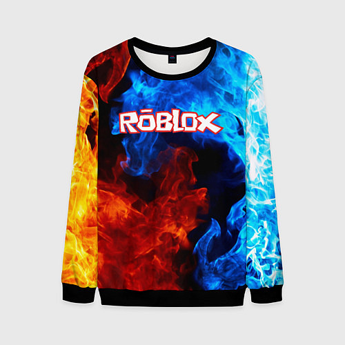 Мужской свитшот ROBLOX / 3D-Черный – фото 1
