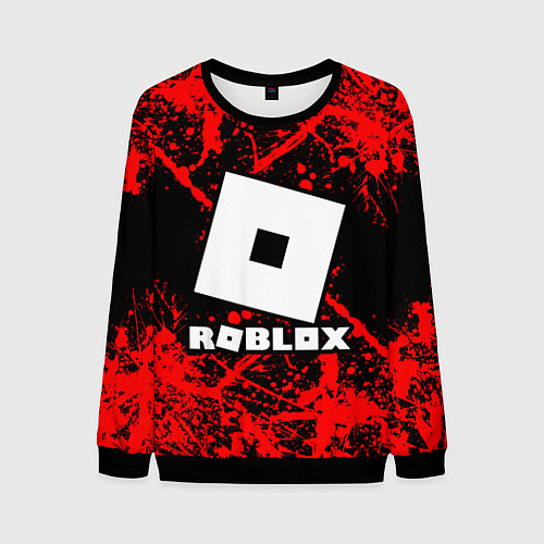 Мужской свитшот Roblox / 3D-Черный – фото 1