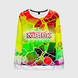 Свитшот мужской Роблокс, цвет: 3D-белый