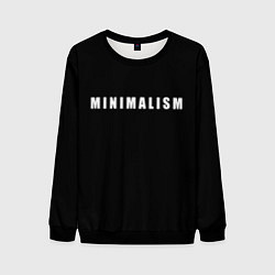 Свитшот мужской Minimalism, цвет: 3D-черный