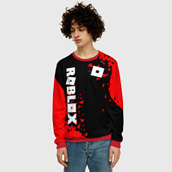 Свитшот мужской ROBLOX, цвет: 3D-красный — фото 2