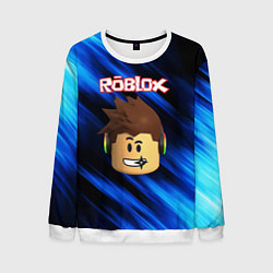 Свитшот мужской ROBLOX, цвет: 3D-белый