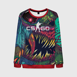 Свитшот мужской CS GO Hyper Beast, цвет: 3D-красный