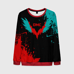 Свитшот мужской DMC, цвет: 3D-красный