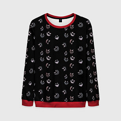 Свитшот мужской Корми демонов по расписанию, цвет: 3D-красный