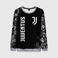 Свитшот мужской JUVENTUS, цвет: 3D-меланж
