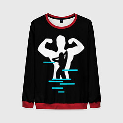 Свитшот мужской Титан, цвет: 3D-красный