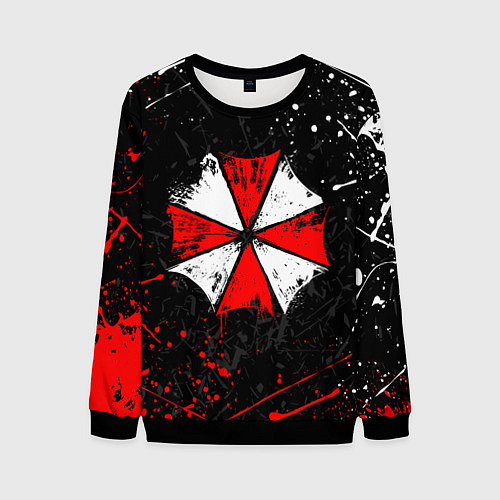 Мужской свитшот RESIDENT EVIL UMBRELLA / 3D-Черный – фото 1