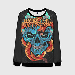 Свитшот мужской Bring Me the Horizon, цвет: 3D-черный