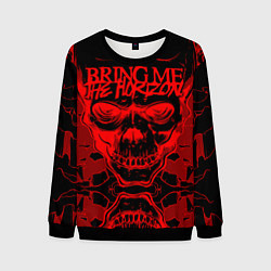 Свитшот мужской Bring Me the Horizon, цвет: 3D-черный