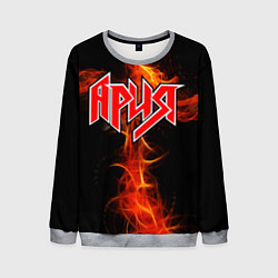 Свитшот мужской Ария, цвет: 3D-меланж