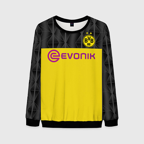 Мужской свитшот Sancho home UEFA 19-20 / 3D-Черный – фото 1