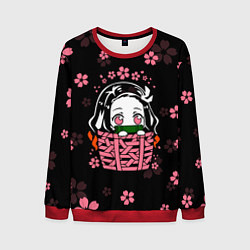 Свитшот мужской KIMETSU NO YAIBA, цвет: 3D-красный