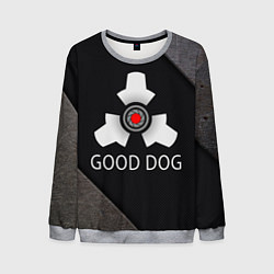 Свитшот мужской HL good dog, цвет: 3D-меланж