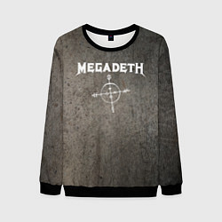 Свитшот мужской Megadeth, цвет: 3D-черный