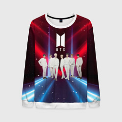Свитшот мужской BTS, цвет: 3D-белый