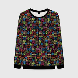 Свитшот мужской JoJo Bizarre Adventure, цвет: 3D-черный
