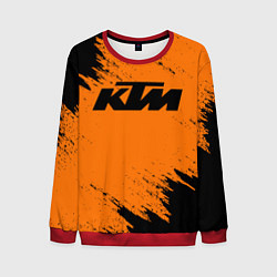 Свитшот мужской KTM, цвет: 3D-красный