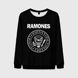 Свитшот мужской RAMONES, цвет: 3D-черный