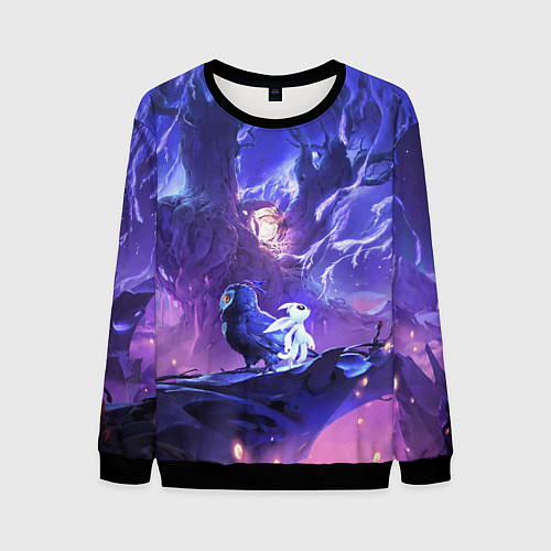 Мужской свитшот Ori and the Will of the Wisps / 3D-Черный – фото 1